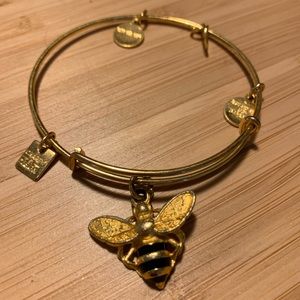 Alex & Ani Bee Bangle - Gold - DISCONTINUED